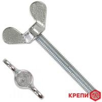 Винт барашковый М10х45 DIN316 кл пр 4,6